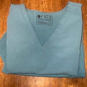 XL-P Figs Hydrogreen Scrub Set